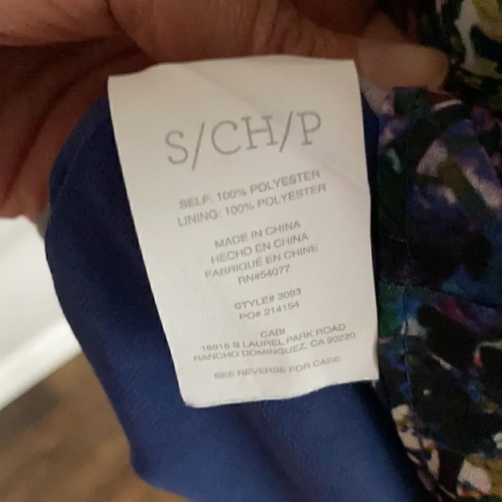 Cabi | Stained Glass Keyhole Blouse Tank 3093 | S